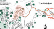 Tyler State Park Map
